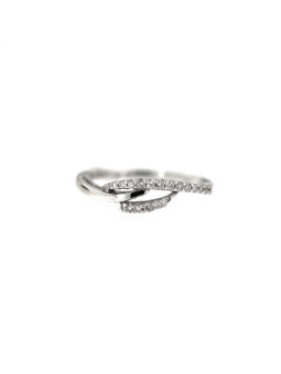 White gold ring with diamonds DBBR09-12
