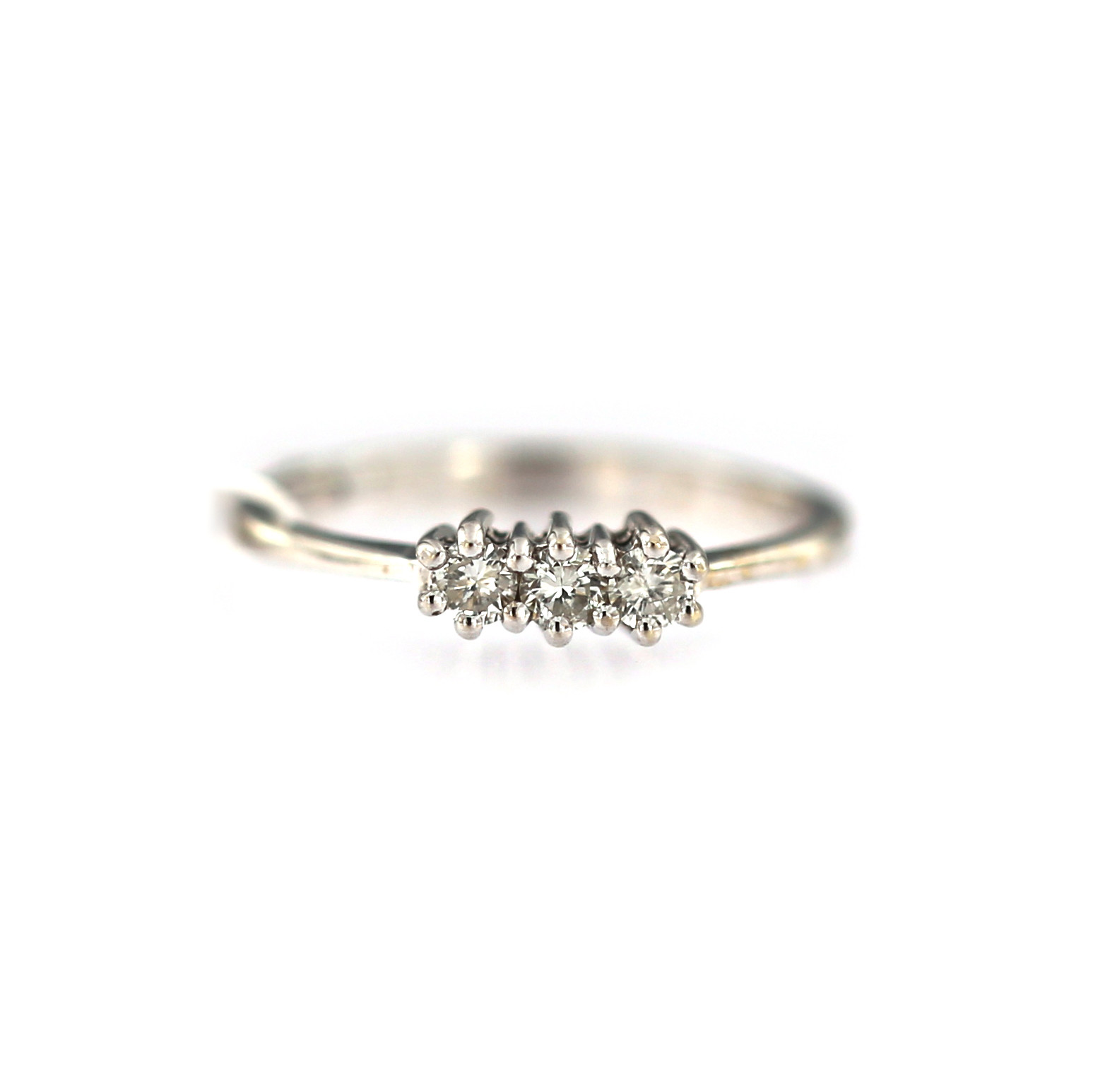White gold eternity ring with diamonds DBBR11-02