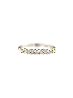 White gold eternity ring with diamonds DBBR12-01