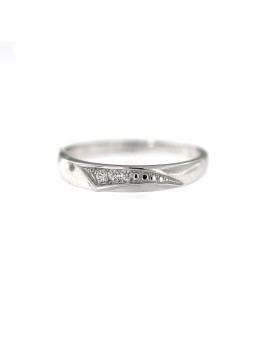 White gold eternity ring with diamonds DBBR12-04