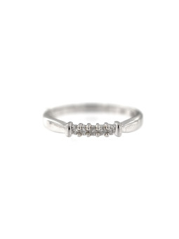 White gold eternity ring with diamonds DBBR12-05