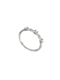 White gold eternity ring with diamonds DBBR12-07