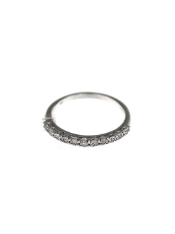 White gold eternity ring with diamonds DBBR12-02
