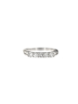 White gold eternity ring with diamonds DBBR12-08