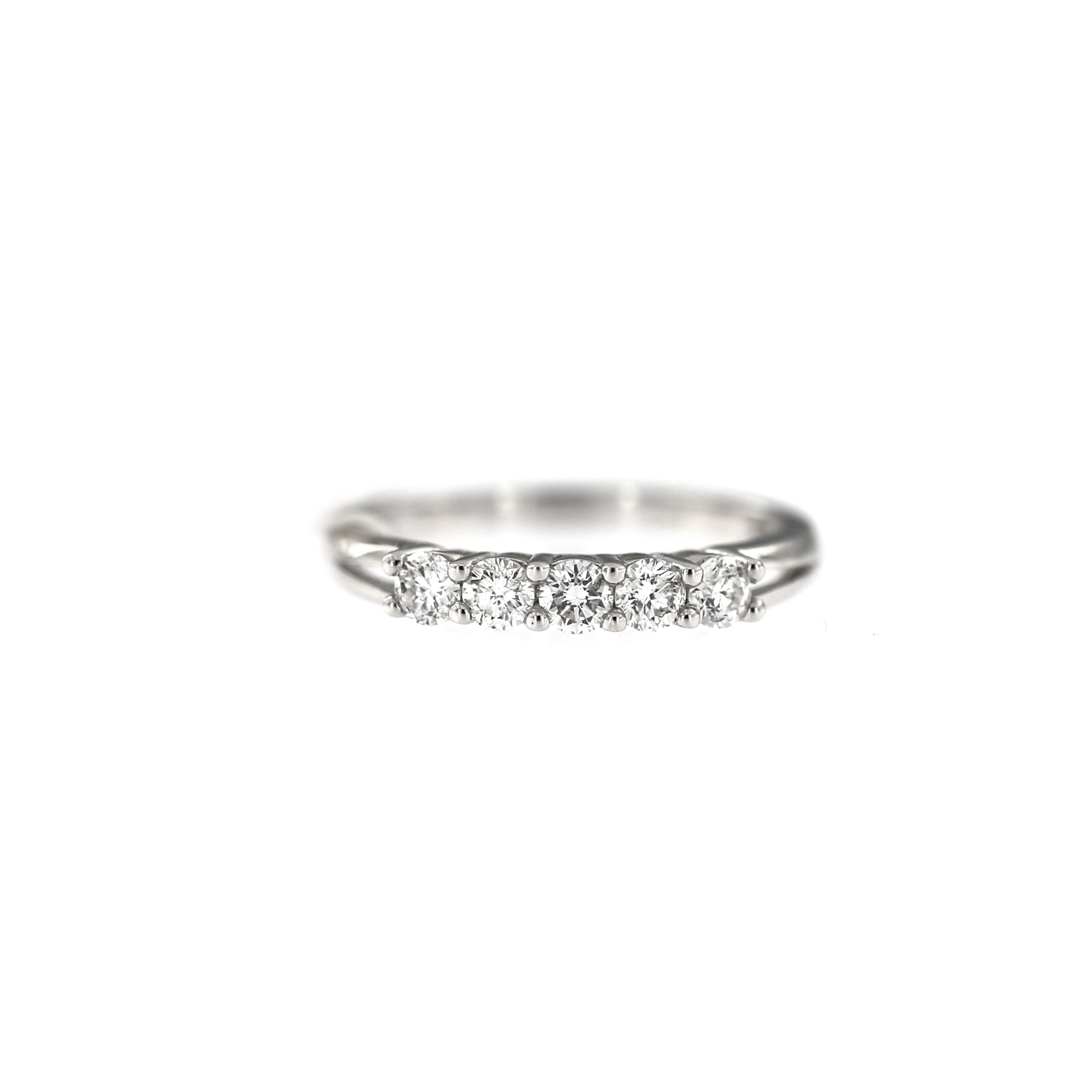 White gold eternity ring with diamonds DBBR12-08