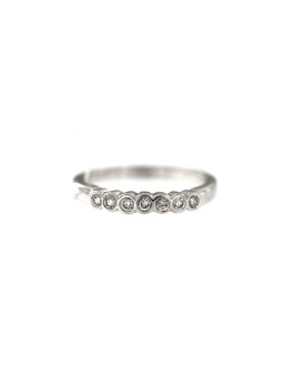 White gold eternity ring with diamonds DBBR12-09