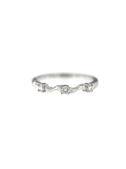 White gold eternity ring with diamonds DBBR12-10