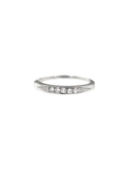 White gold eternity ring with diamonds DBBR12-12