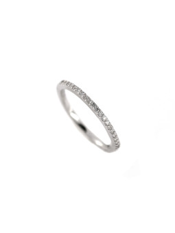 White gold eternity ring with diamonds DBBR12-14