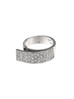White gold ring with diamonds DBBR13-02
