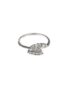 White gold ring with diamonds DBBR13-08