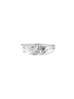 White gold ring with diamonds DBBR13-10