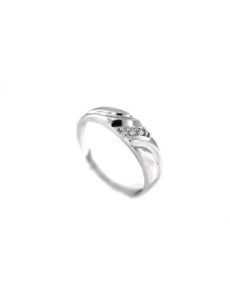 White gold ring with diamonds DBBR13-10