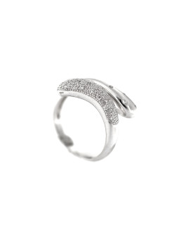 White gold ring with diamonds DBBR13-11