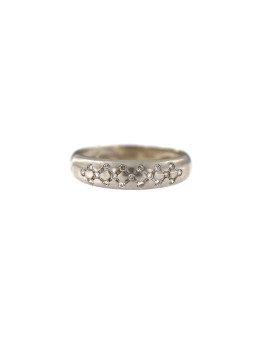 White gold ring with diamonds DBBR13-14