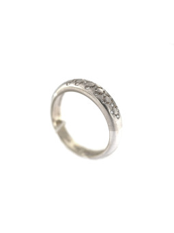 White gold ring with diamonds DBBR13-14