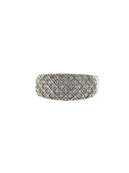 White gold ring with diamonds DBBR13-15
