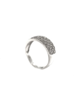 White gold ring with diamonds DBBR13-15