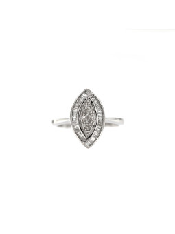 White gold ring with diamonds DBBR13-16
