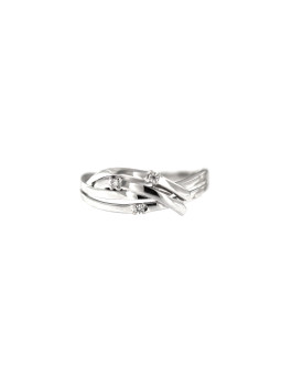 White gold ring with diamonds DBBR13-18