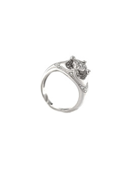 White gold ring with diamonds DBBR13-19