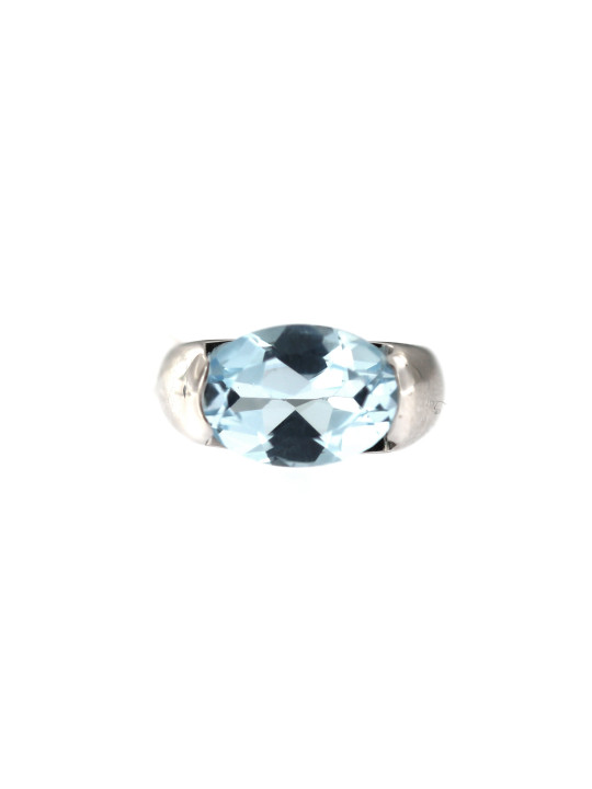 White gold ring with topaz DBBR14-TOP-01