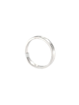 White gold ring with diamond DBBR15-03