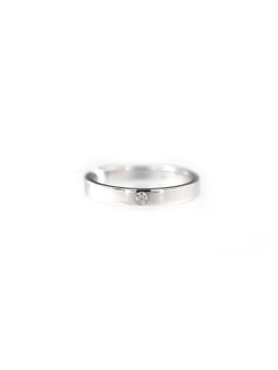 White gold ring with diamond DBBR15-03