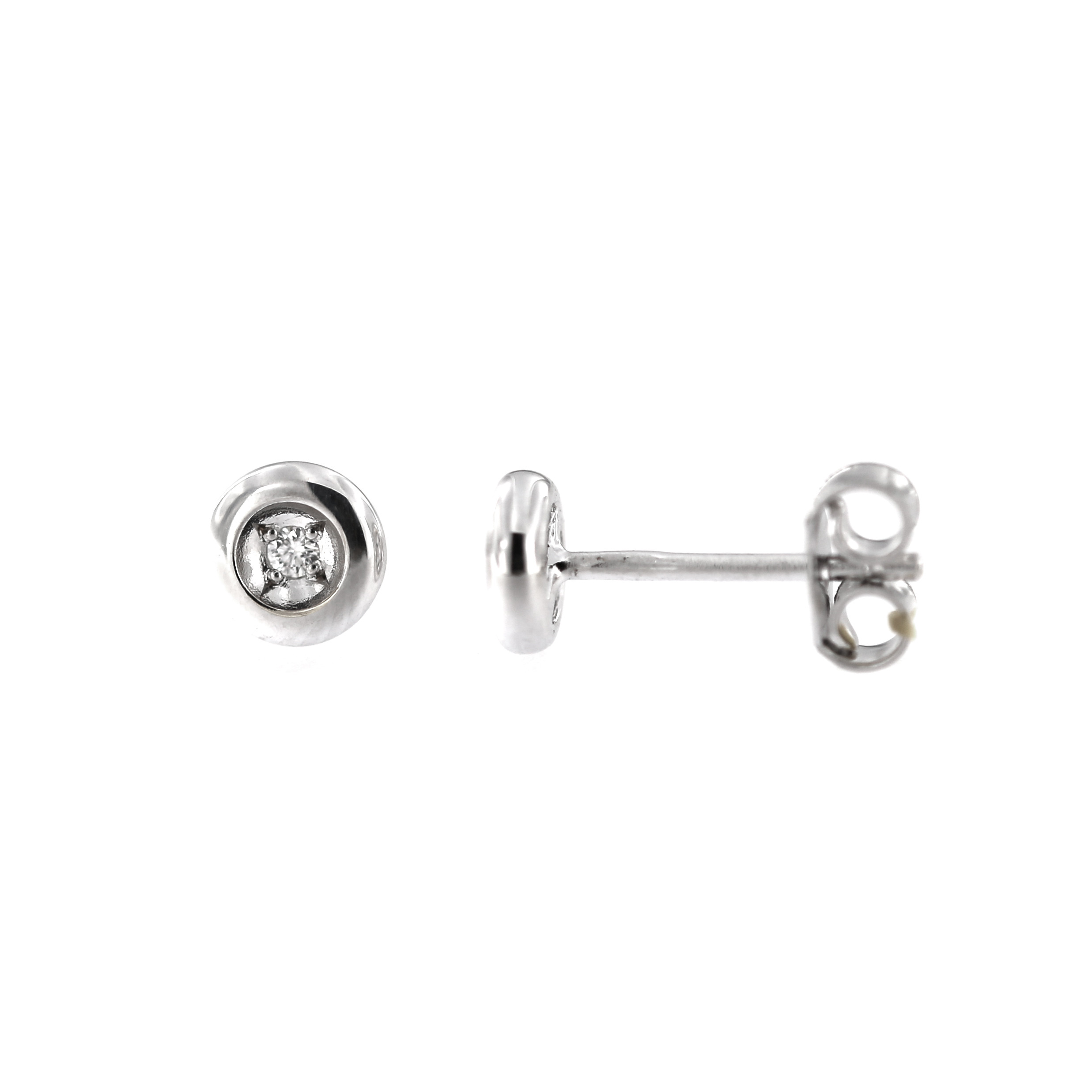 White gold diamond earrings BBBR01-01-03