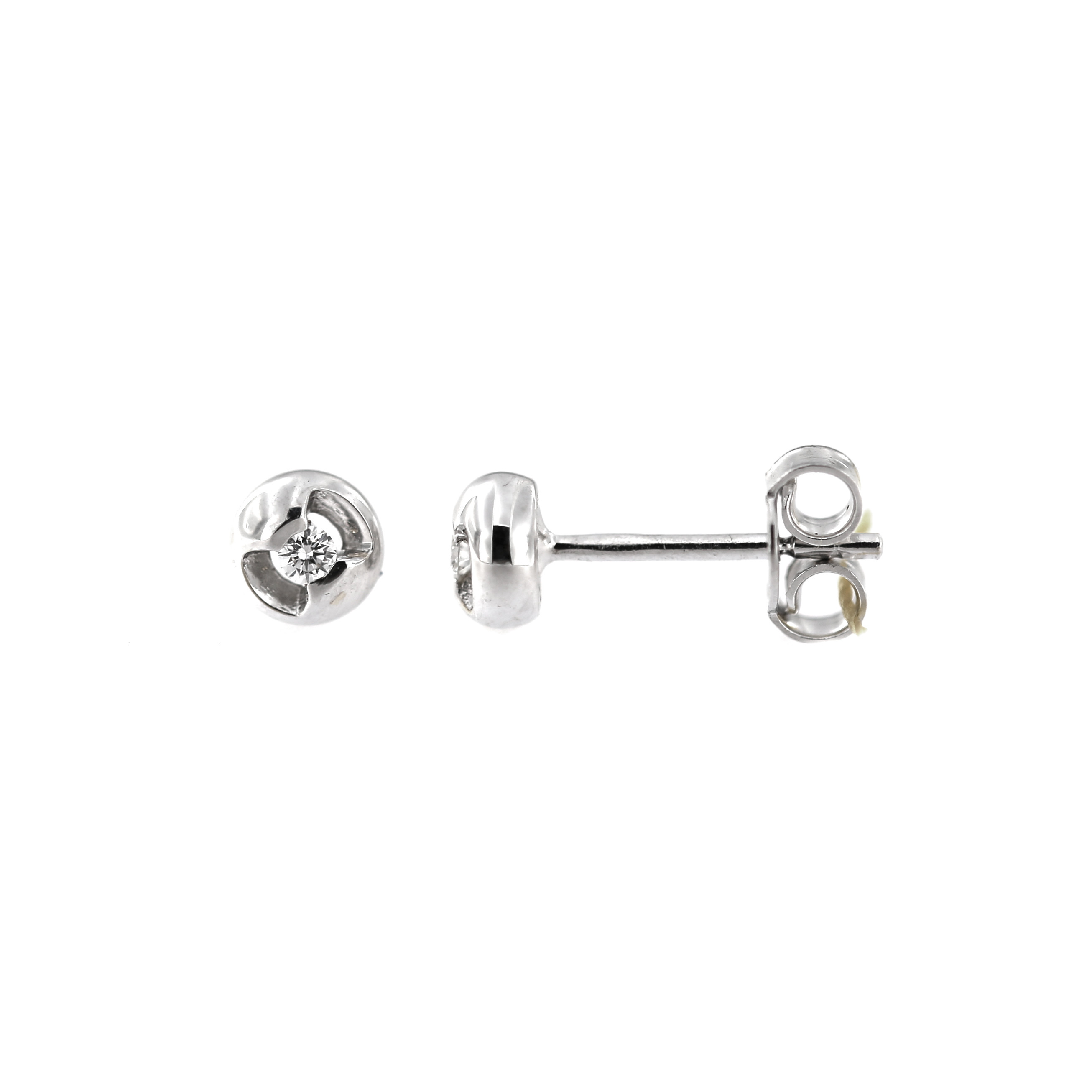 White gold diamond earrings BBBR01-01-05