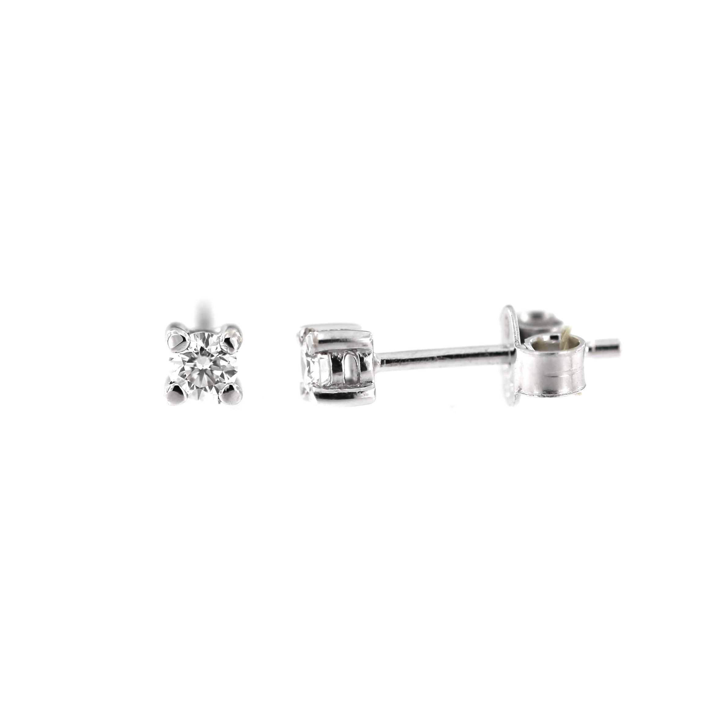 White gold diamond earrings BBBR01-03-06