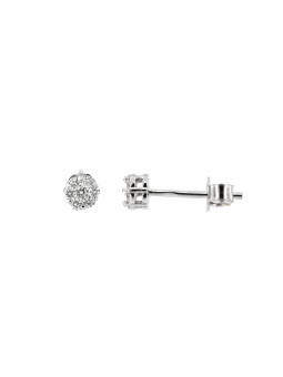 White gold diamond earrings BBBR01-04-07