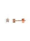 Rose gold diamond earrings BRBR01-01-06 