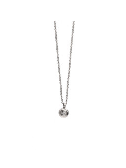 White gold diamond pendant necklace CPBR06-02