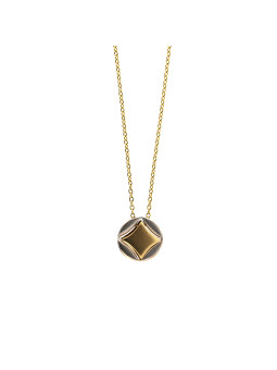 Yellow gold pendant necklace CPG02-02