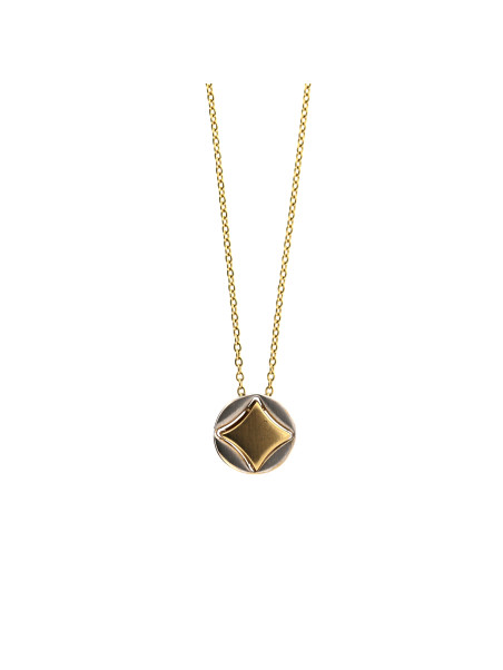 Yellow gold pendant necklace CPG02-02