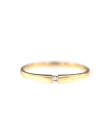 Yellow gold zirconia ring DGL01-02 