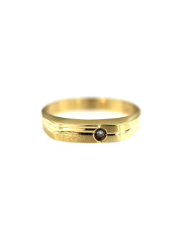 Geltono aukso vyriškas žiedas DGV03-02