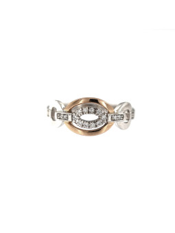 White gold ring with diamonds DBBR13-12