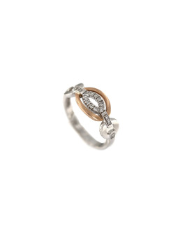 White gold ring with diamonds DBBR13-12