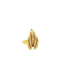 Yellow gold ring DGB02-02