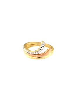 Yellow gold ring DGB03-03