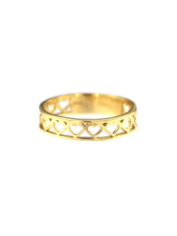 Geltono aukso žiedas DGB05-01