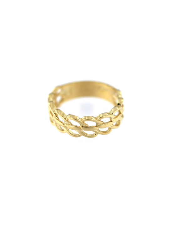 Geltono aukso žiedas DGB05-04