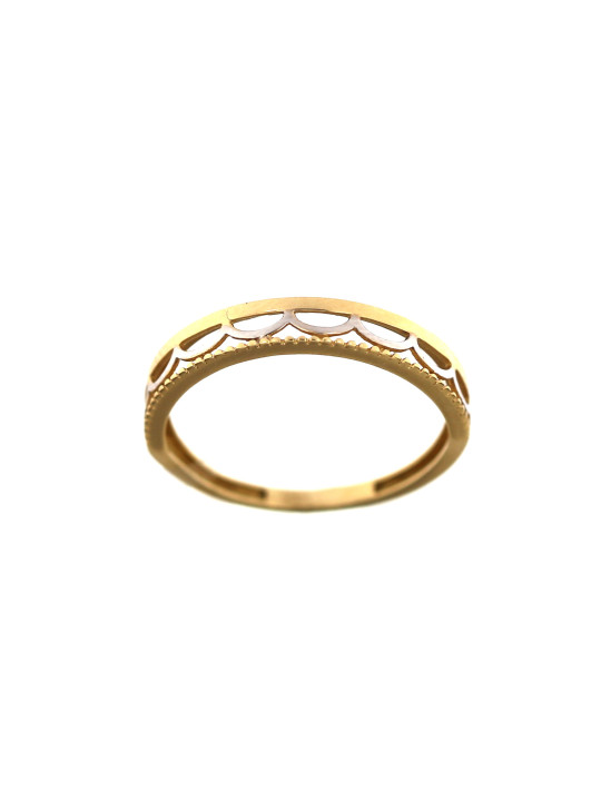 Geltono aukso žiedas DGB05-09