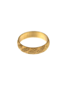 Geltono aukso žiedas DGB06-01