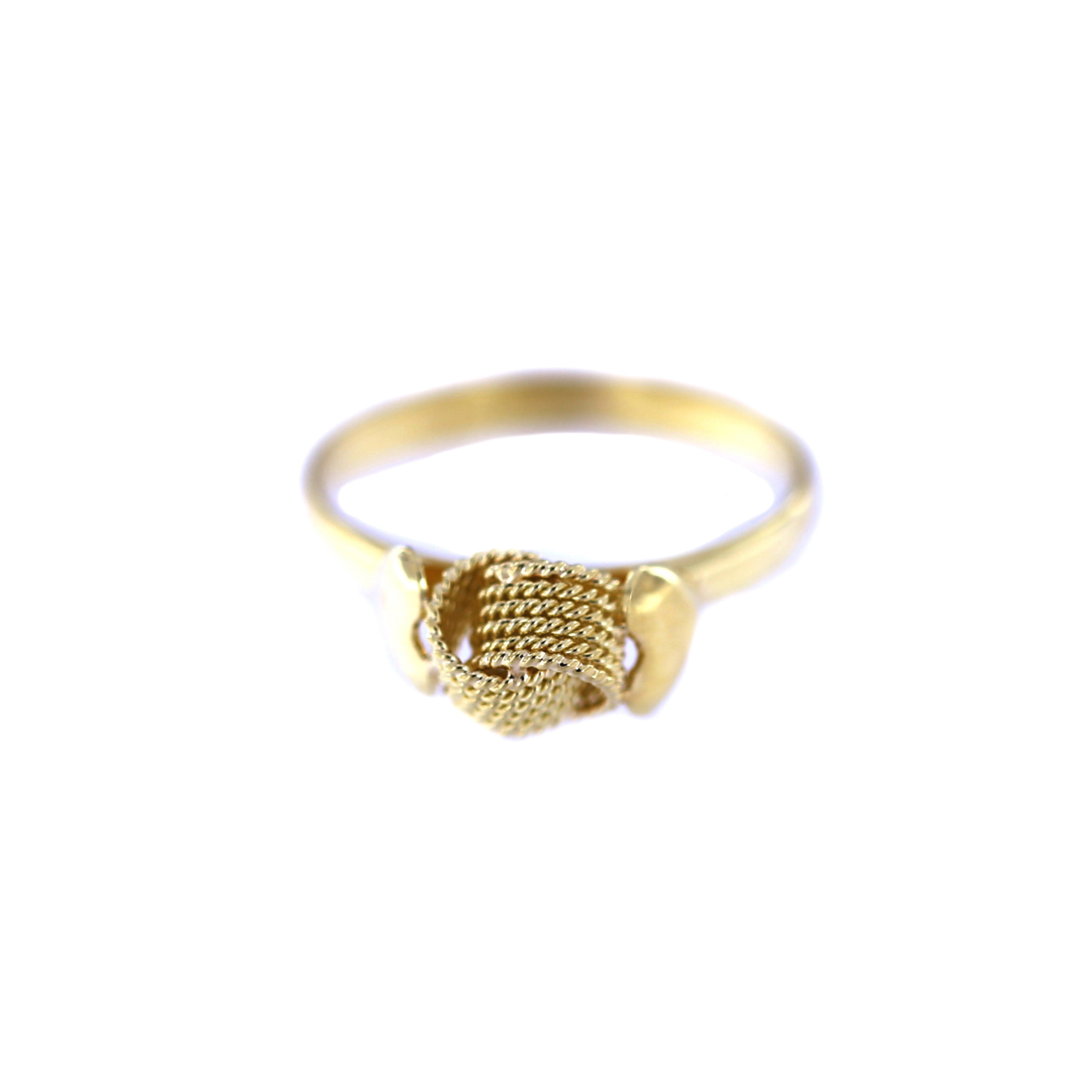 Yellow gold ring DGB07-01