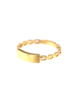 Geltono aukso žiedas DGB09-01