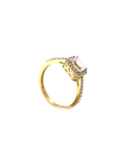 Yellow gold engagement ring DGS03-02-12