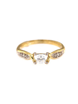 Yellow gold engagement ring DGS03-05-02